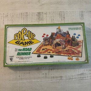 Looney Tunes Road Runner Pop‑Up Game — Factory Sealed / NOS / Rare Vintage